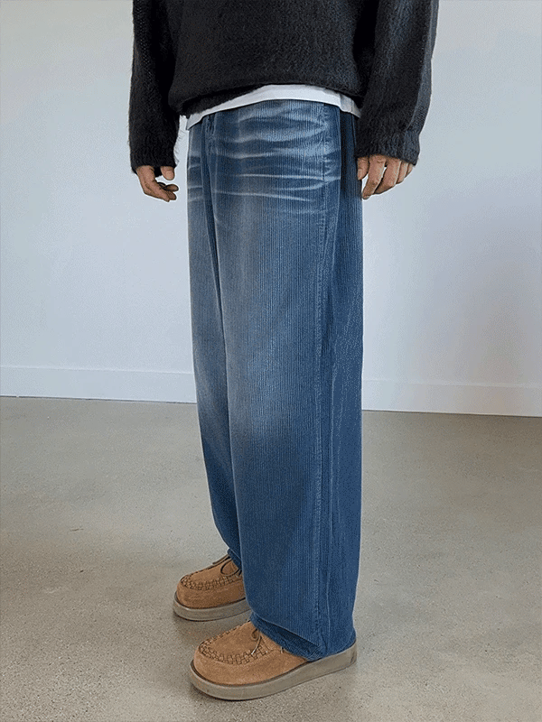 Keto Vintage Washed Corduroy Pants