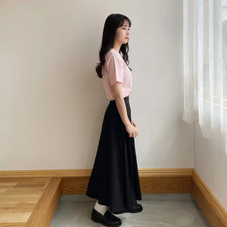 simple fit round tee