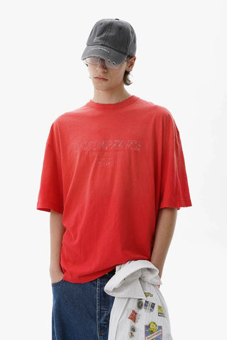 [MASONPRINCE] Nostalgic short-sleeved T-shirt