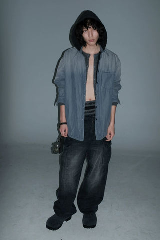 MASONPRINCE Washed Cotton Hooded Jacket
