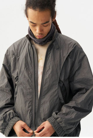 [Monterest] Outdoor Reflective Logo Spiral Jacket