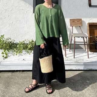 Long camisole dress