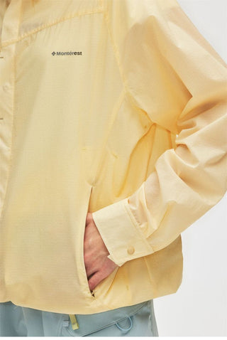 [Monterest] Water Repellent Lightweight Snap Shirt