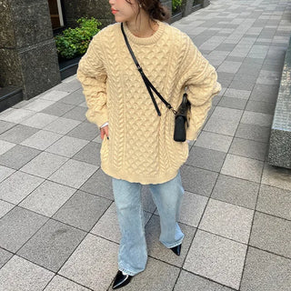 Oversized Cable Knit