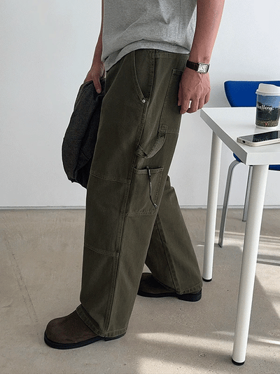Street Patch Carpenter Dyed Pants