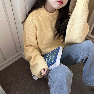 Colored wool knit
