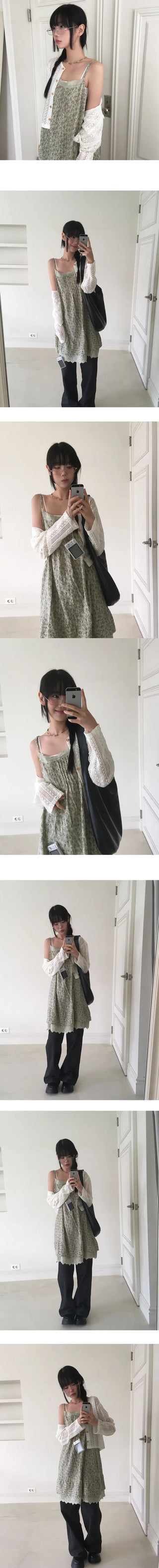 Forest Girl Sleeveless Dress ops