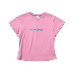 [Monterest] Quick-Dry Antibacterial Logo Crewneck Tee