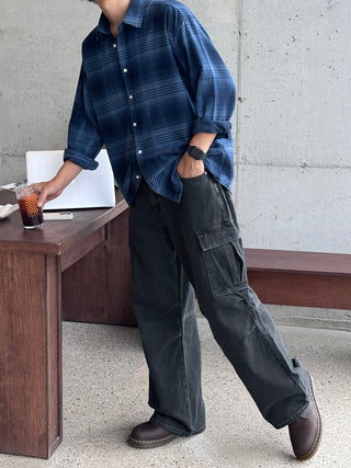 Jude Tartan Check Natural Fit Shirt