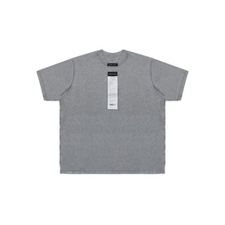 [MASONPRINCE] Receipt Tag Raw Edge Short Sleeve T-Shirt