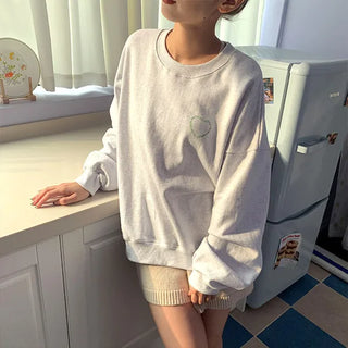 Back lettering sweatshirt