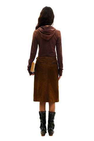[Moromoro2] Old Hooded Long T-Shirt