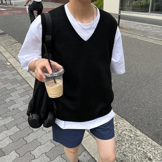 that linen vest
