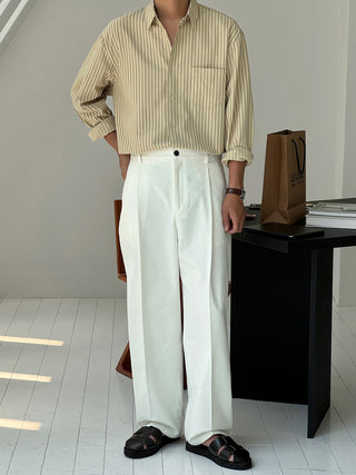 Cohen Seersucker Stripe Shirt