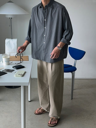 Biya Pigment Linen Shirt