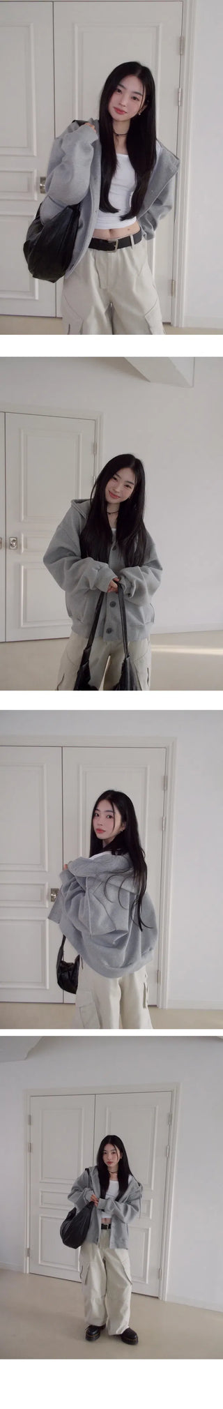Vivi Double-layer Hooded Jacket - 4 Colors