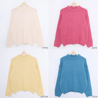 color wool knit
