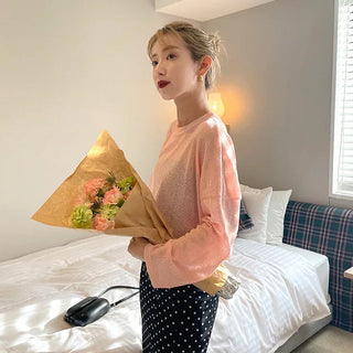 lolli see-through round T