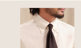 [CULTUM] Italian Pointed Collar Button-Down Shirt