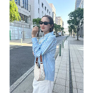 Bold striped shirt