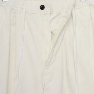cotton balloon pants (white)