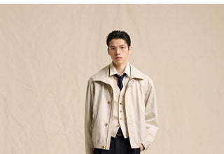 [CULTUM] Relaxed Fit High-Waist Wide Leg Pants