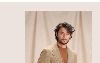 [CULTUM] Plaid Sport Jacket
