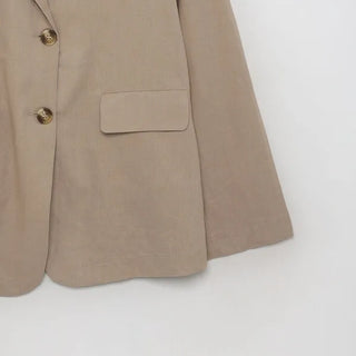 Basic linen jacket
