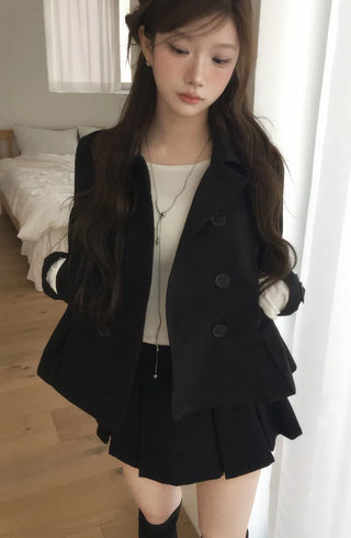 MADE Line Pintuck Trench Jacket - 3 colors