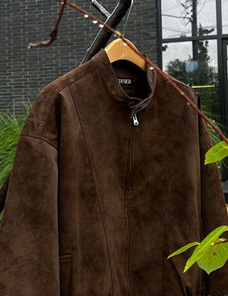PREMIUM Leather Blouson (2 colors)