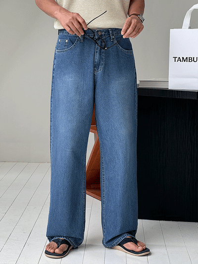 Allo Brush Summer Denim Pants