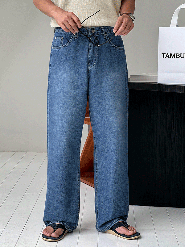 Allo Brush Summer Denim Pants