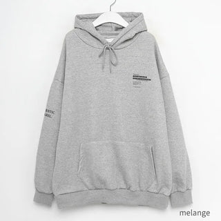 Lettering Hooded T-shirt