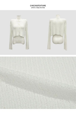 Rabbit bouclé cardigan - 7 colors