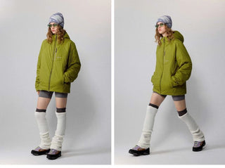 [Monterest] Water-Resistant Hooded Padded Jacket