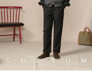 [CULTUM] Wool Lined Stand Collar Vest
