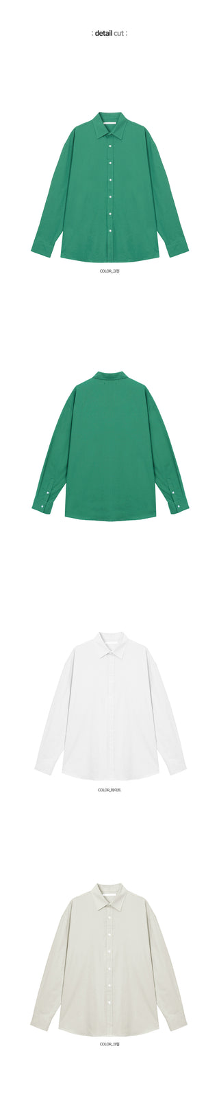 Dear Cotton Oversized Shirt