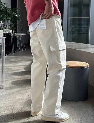Melo Cotton Cargo Pants (4 colors)