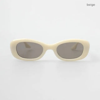 Simple oval sunglasses