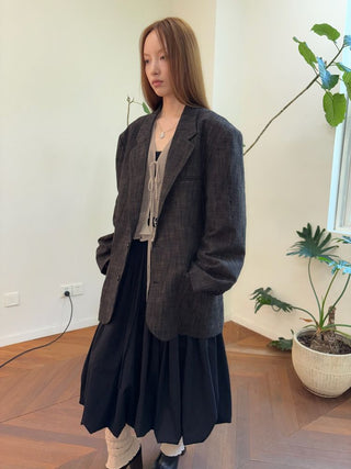 [NeverSeez] Distressed Tailored Blazer