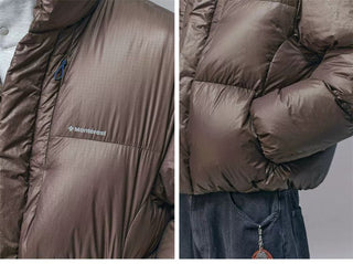 [Monterest] 800FP Duck Down Stand Collar Puffer Jacket