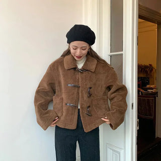 Duffle Cropped Mustang Coat