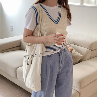 Lowrose Cable Vest