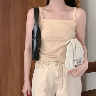 Ribbed sleeveless