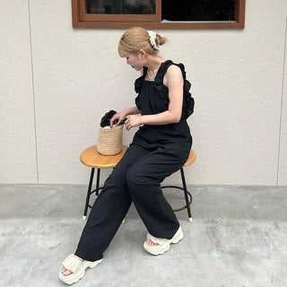 Frilled Jumpsuit