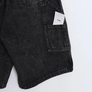 Pocket denim shorts
