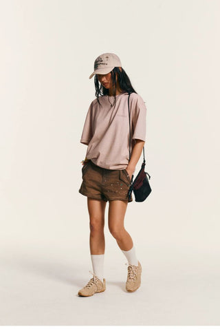[Monterest] Mushroom Jazz Print Relaxed Tee