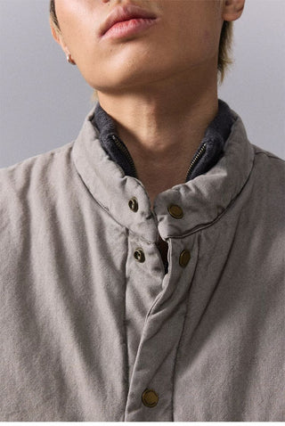 [Monterest] Washed Cotton Padded Work Vest