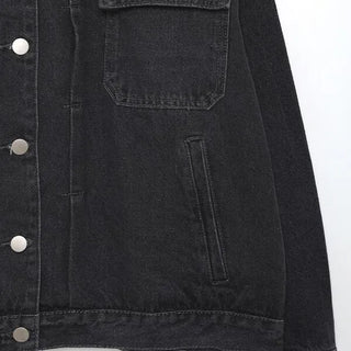 Oversized denim jacket