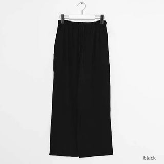 Banding linen pants